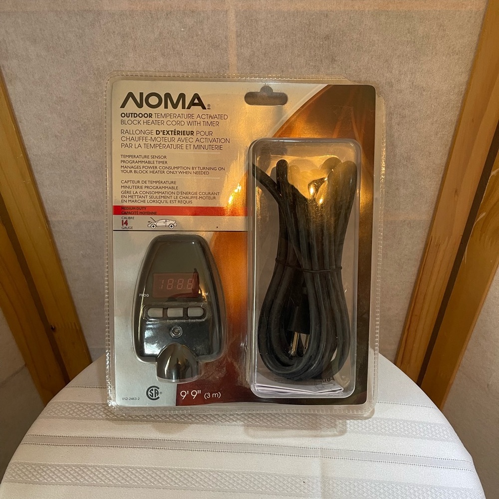 noma outdoor temperature block heater